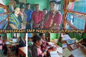 Perpustakaan SMP Nunuh Posmanu Berbenah Diri: Siap Jadi Jantungnya Pendidikan!