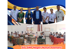Pelaksanaan Sumatif Akhir Jenjang di SMP Negeri Nunuh Posmanu Berjalan Lancar dan Sukses